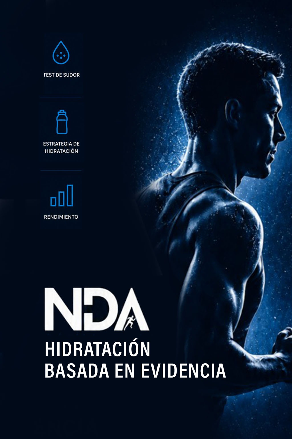 Póster NDA Lab: hidratación basada en evidencia